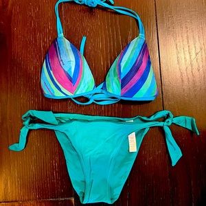 La Perla String Brazilian Bikini Sz: 32C - 8 $360+tax retail *GORGEOUS!